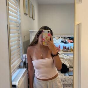Womens light pink brandy melville